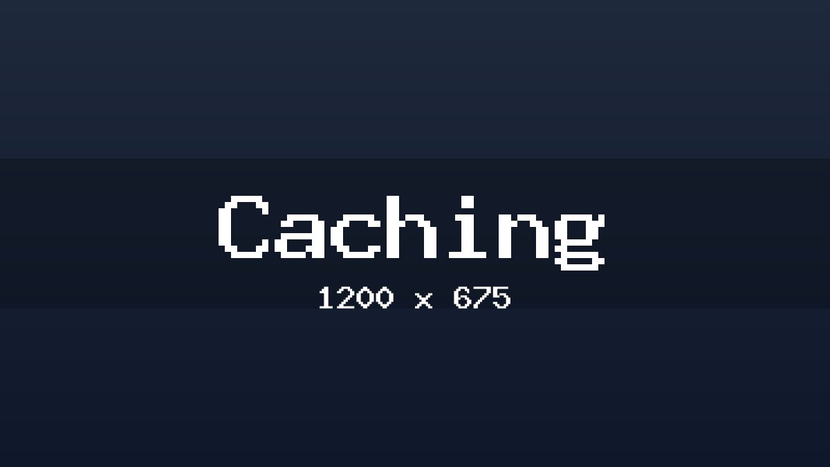 Caching placeholder image
