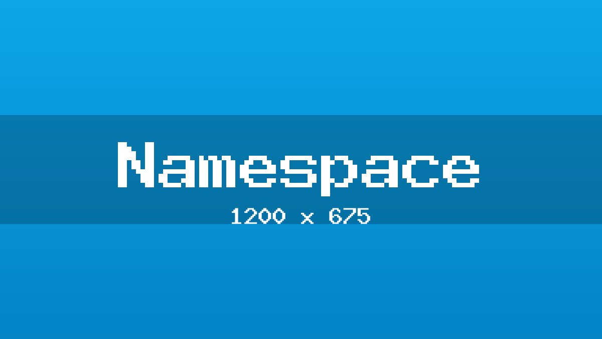 Namespace placeholder image