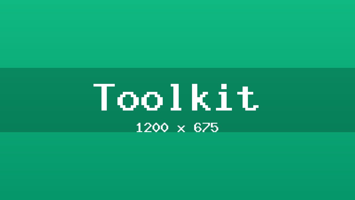 Toolkit placeholder image